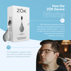 ZŌK - Cranial Nerve Stimulation for Headaches + Migraines + Stress + Tinnitus (Copy for Subscription Offer)