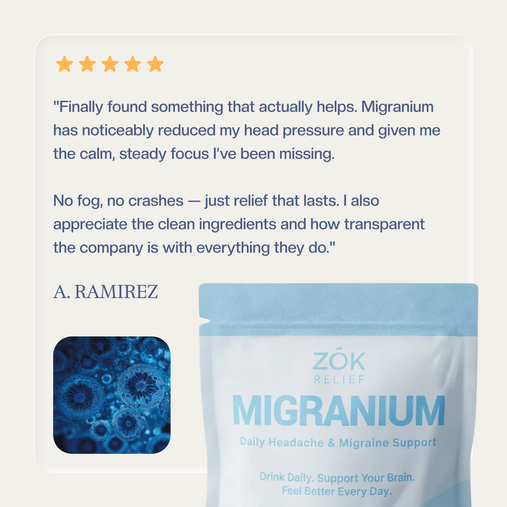 Migrain Powder Migranium Daily - World’s 1st Anti-Migraine Super Formula for Headache ...