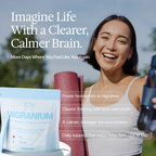 Migranium - World’s 1st Anti-Migraine Super Formula for Headaches + Brain Fog + Stress