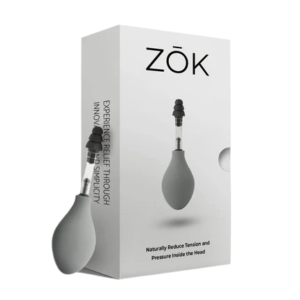 ZŌK Device - Cranial Nerve Stimulation for Headaches + Migraines + Stress + Tinnitus